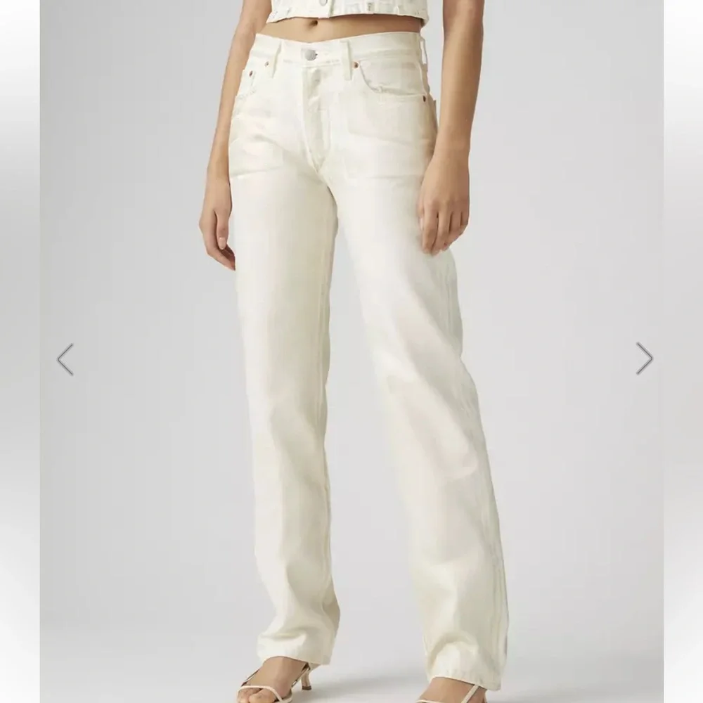 NWT Levi's 501 Coated Jeans Straight Leg 30/32 - Picture 3 of 14